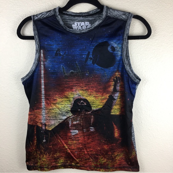 Star Wars Darth Vader Galaxy Tank XL (14-16) - Picture 1 of 9